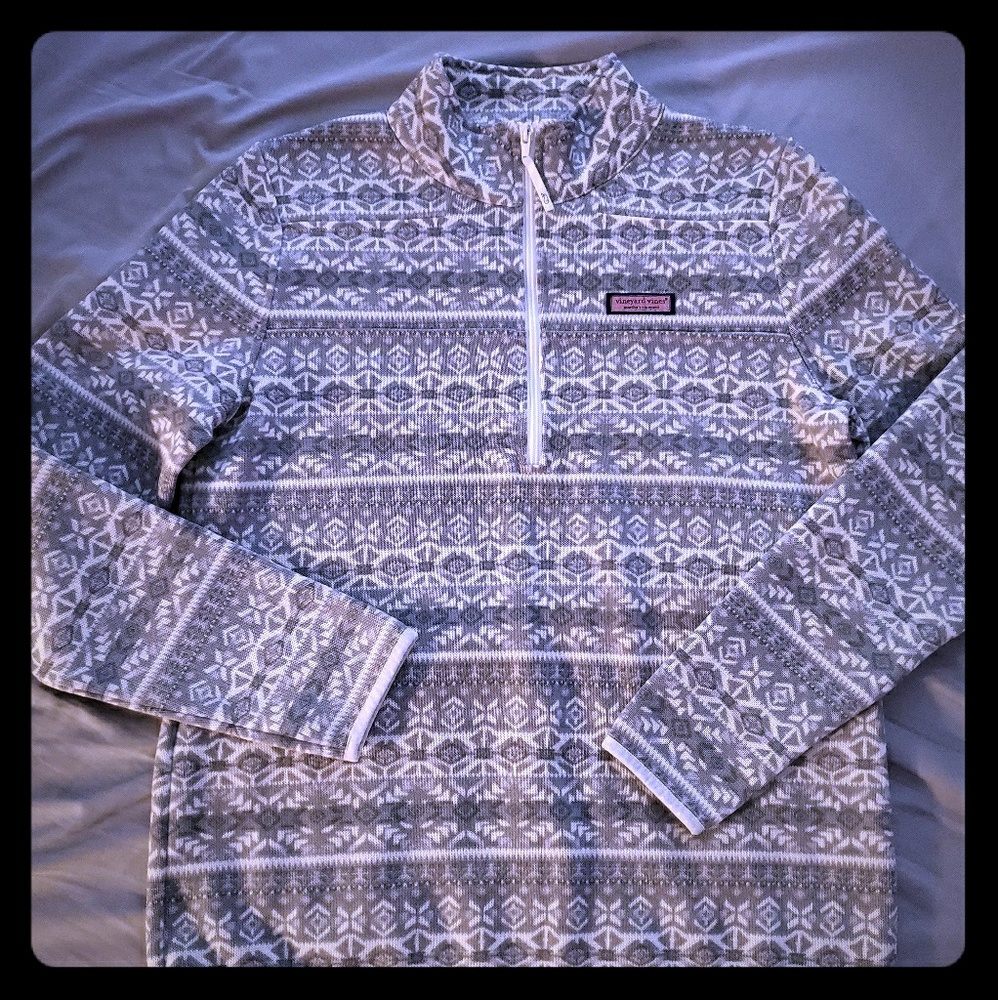 Vineyard Vines size Medium 3/4 zip